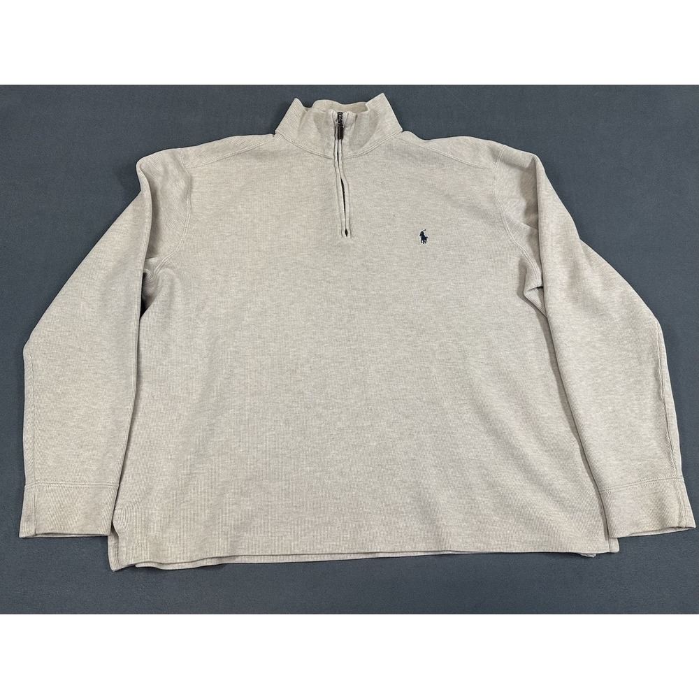 Vintage Polo Ralph Lauren Sweater Mens Size Large Pullover 100% Cotton